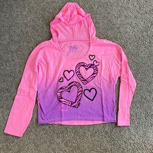 Justice Believe in Yourself Long Sleeve Hardly Worn.